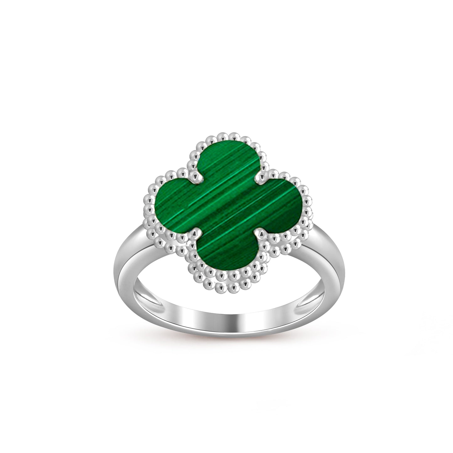 [NOBLE AURA]CLOVER SILVER RING COLLECTION