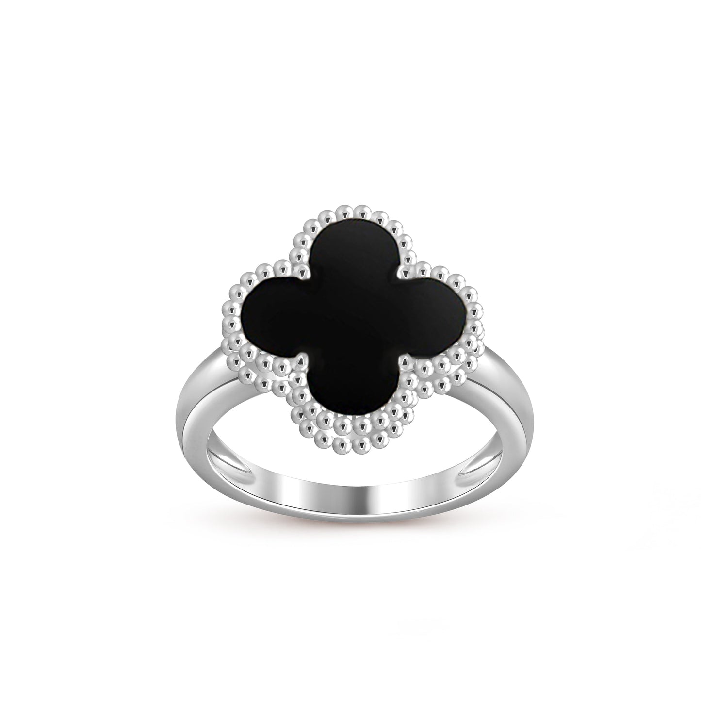 [NOBLE AURA]CLOVER SILVER RING COLLECTION