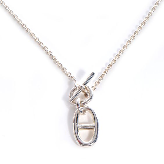 [NOBLE AURA]HM CHAINE D'ANCRE PENDANT NECKLACE STERLING SILVER