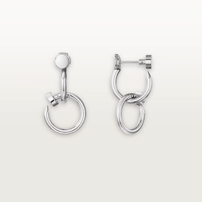 [NOBLE AURA] JUSTE NO DIAMOND DOUBLE EARRINGS