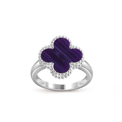 [NOBLE AURA]CLOVER SILVER RING COLLECTION
