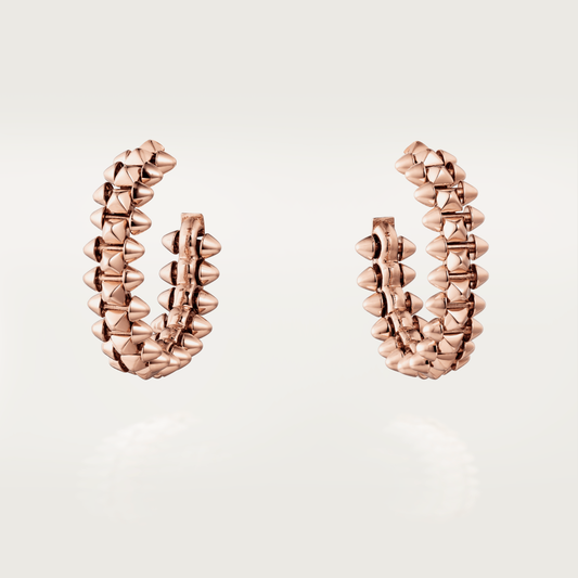 [NOBLE AURA]CLASH SMALL HOOP EARRINGS