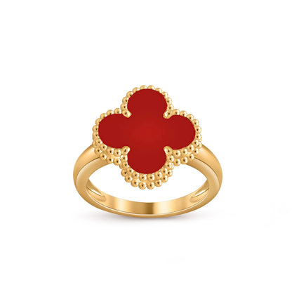 [NOBLE AURA]CLOVER RING GOLD COLLECTION