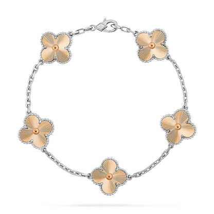 [NOBLE AURA] CLOVER 5 MOTIF LASER BRACELET COLLECTION