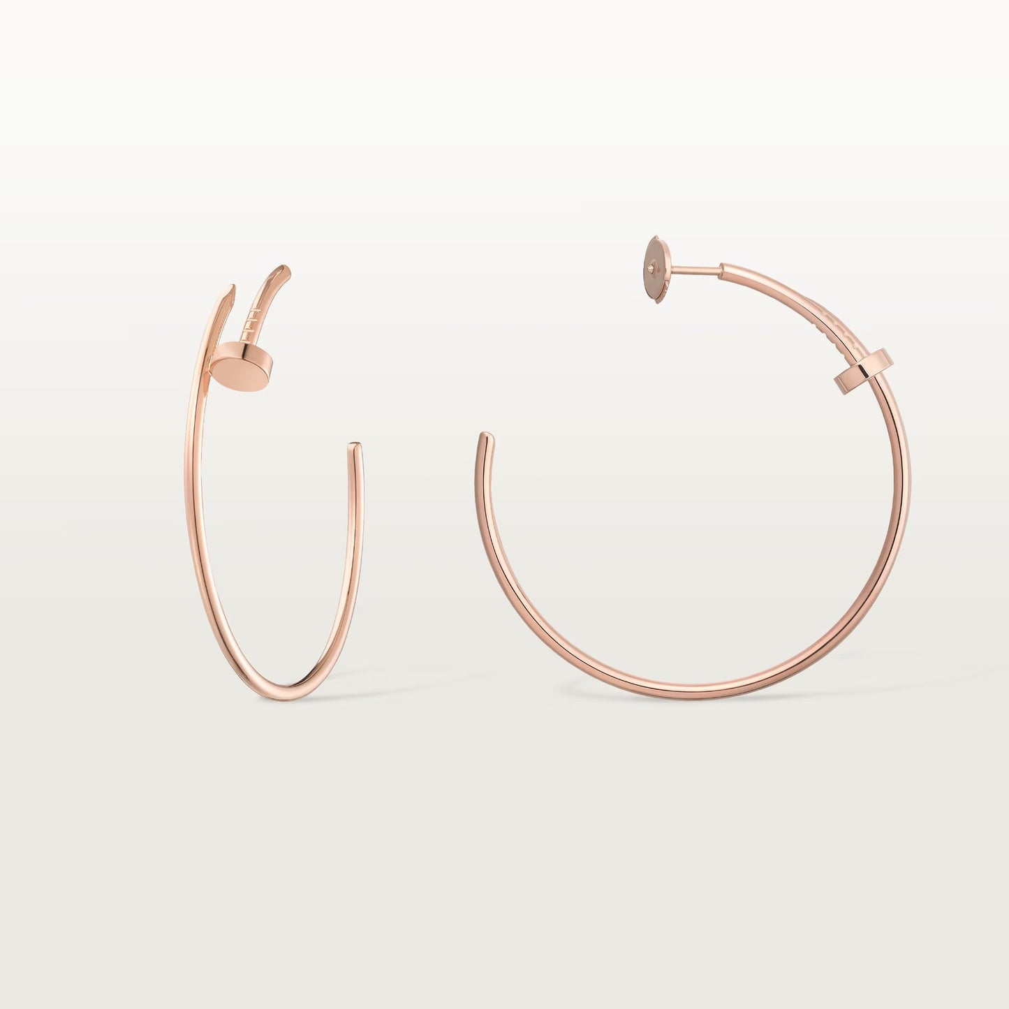 [NOBLE AURA] JUSTE NO DIAMOND LARGE EARRINGS