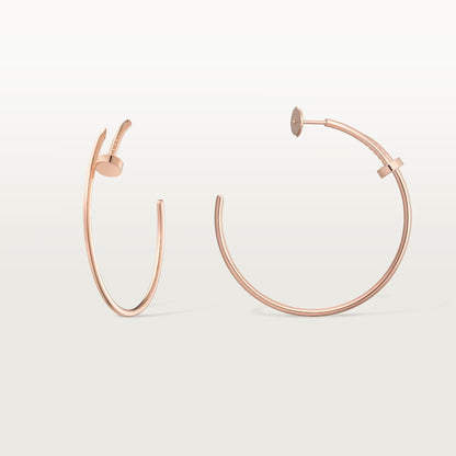 [NOBLE AURA] JUSTE NO DIAMOND LARGE EARRINGS