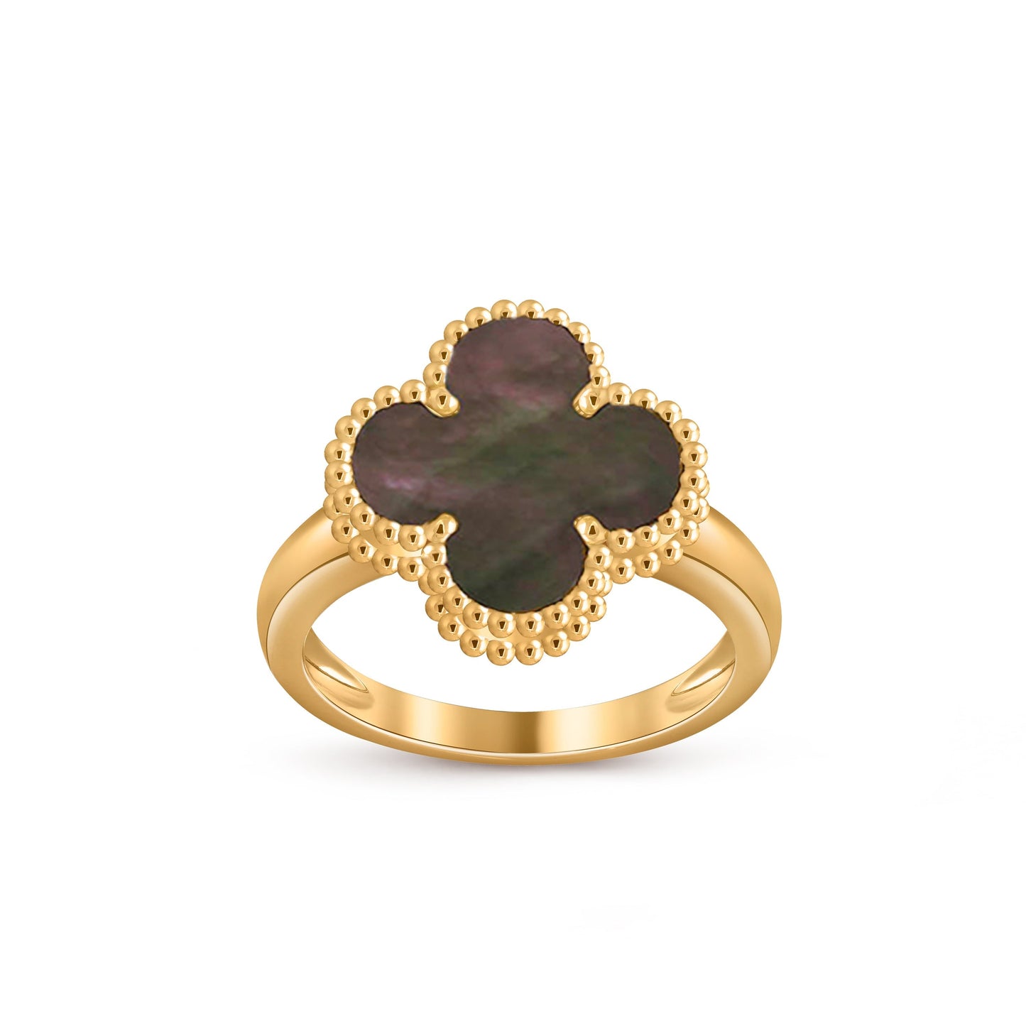 [NOBLE AURA]CLOVER RING GOLD COLLECTION