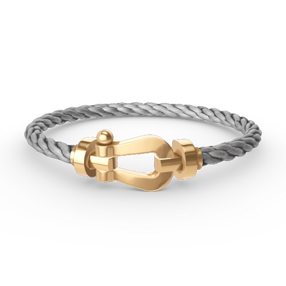 [NOBLE AURA]FORCE LARGE HORSESHOE NO DIAMOND BRACELET GOLD