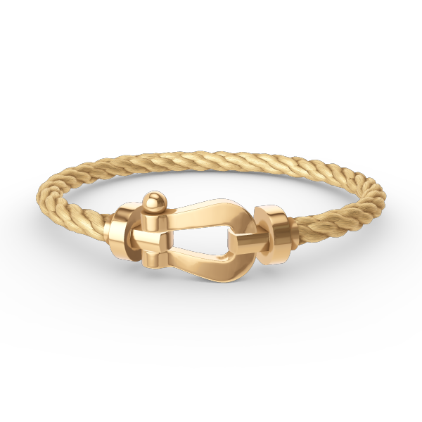 [NOBLE AURA]FORCE LARGE HORSESHOE NO DIAMOND BRACELET GOLD