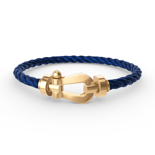 [NOBLE AURA]Force Horseshoe & Clover 5 Motifs Bracelet Stack Set