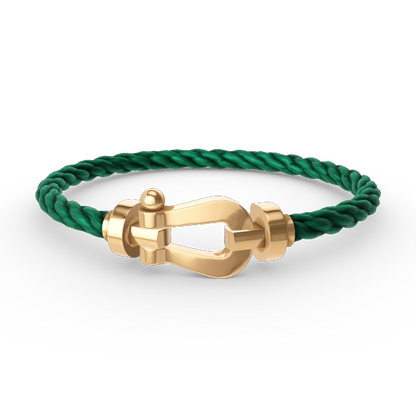 [NOBLE AURA]FORCE LARGE HORSESHOE NO DIAMOND BRACELET GOLD