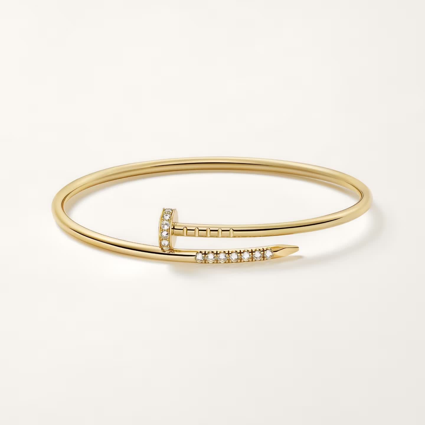 [NOBLE AURA] JUSTE BRACELET 2.5MM DIAMONDS NEW