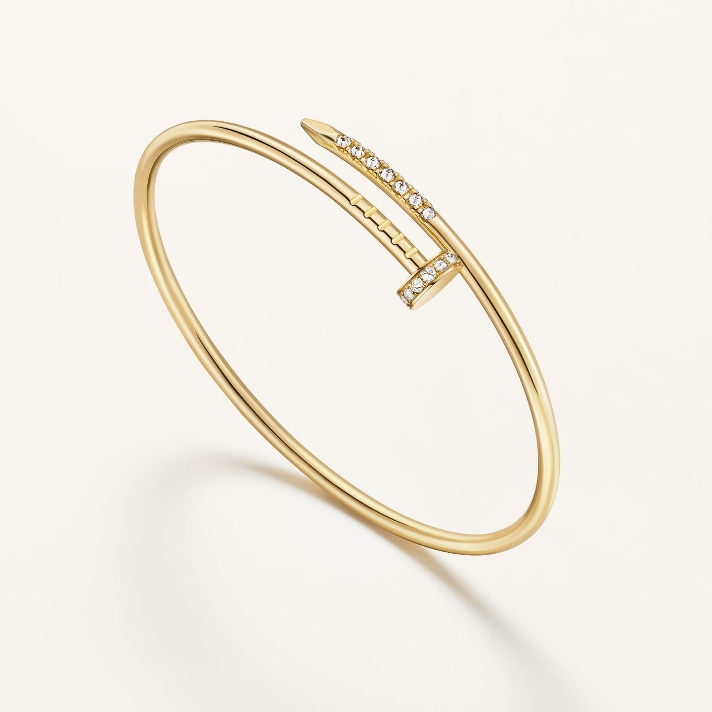 [NOBLE AURA] JUSTE BRACELET 2.5MM DIAMONDS NEW