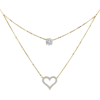 ⭐️PEACH NECKLACE SET