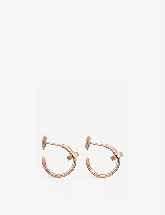 [NOBLE AURA]JUSTE EARRINGS PINK GOLD