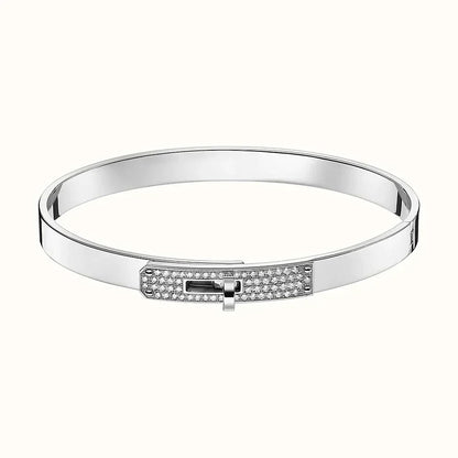 [NOBLE AURA]KELLY SILVER DIAMOND BRACELET