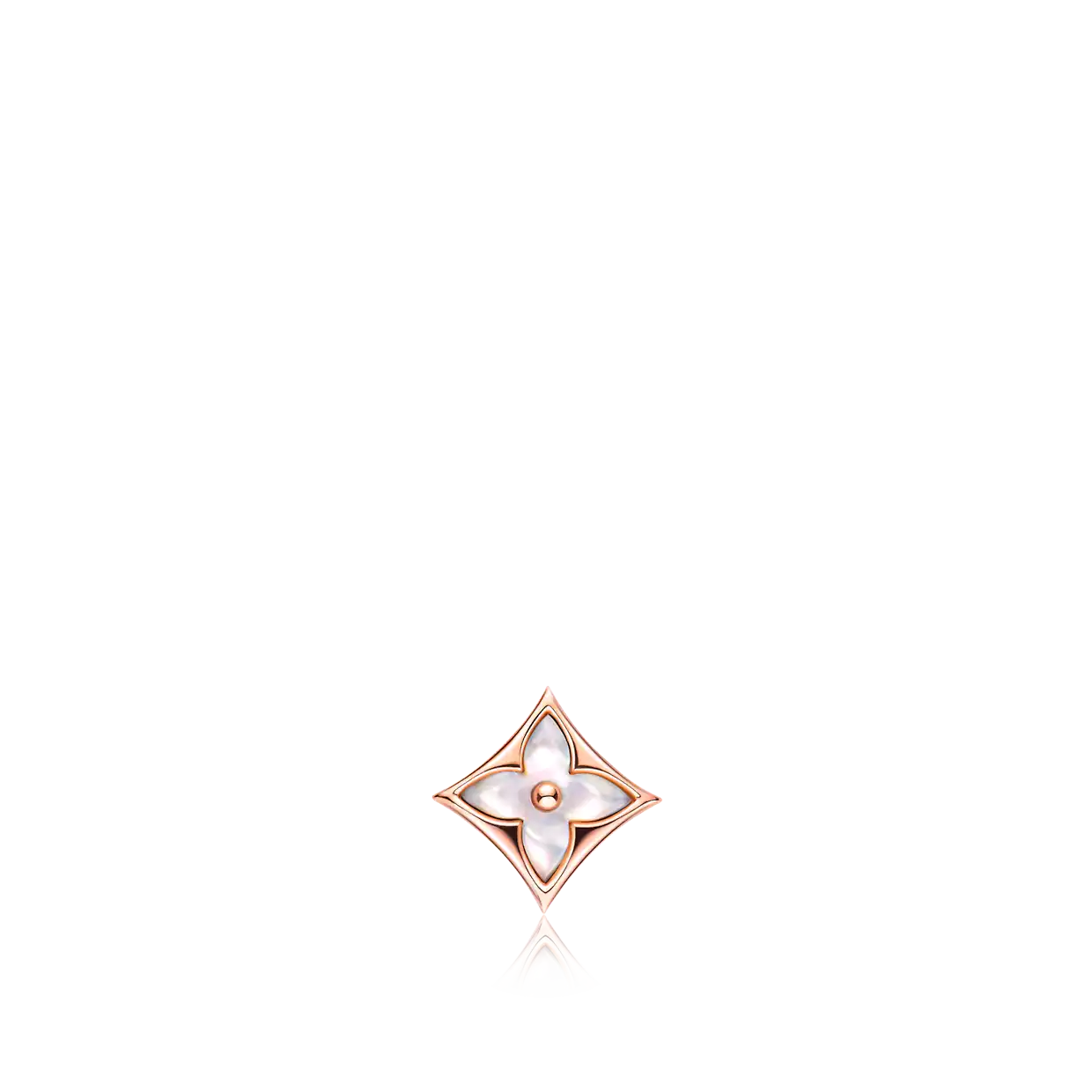 [NOBLE AURA]STAR MOP PINK GOLD EARRINGS