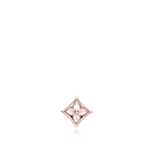 [NOBLE AURA]STAR MOP PINK GOLD EARRINGS