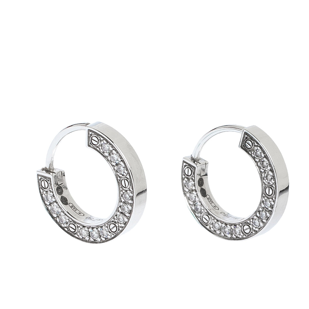 [NOBLE AURA]LOVE DIAMOND EARRINGS