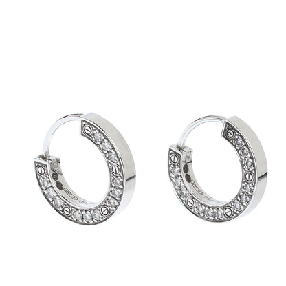 [NOBLE AURA]LOVE DIAMOND EARRINGS