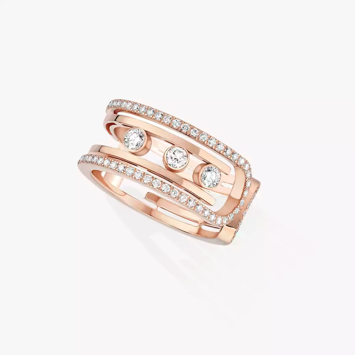[NOBLE AURA]Move 10th Diamond Ring in Gold