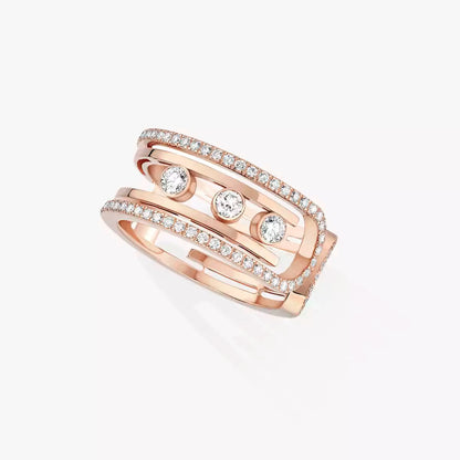 [NOBLE AURA]Move 10th Diamond Ring in Gold
