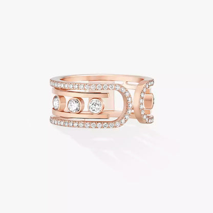 [NOBLE AURA]Move 10th Diamond Ring in Gold
