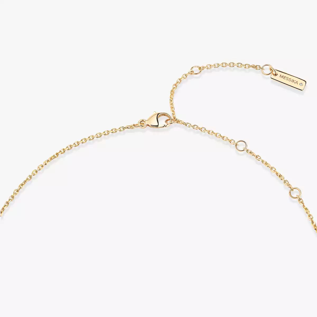 [NOBLE AURA]Lucky Eye Diamond Necklace in Rose Gold and Turquoise