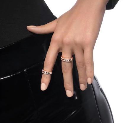 [NOBLE AURA] Baby Move Gold Diamond Pave_ Ring