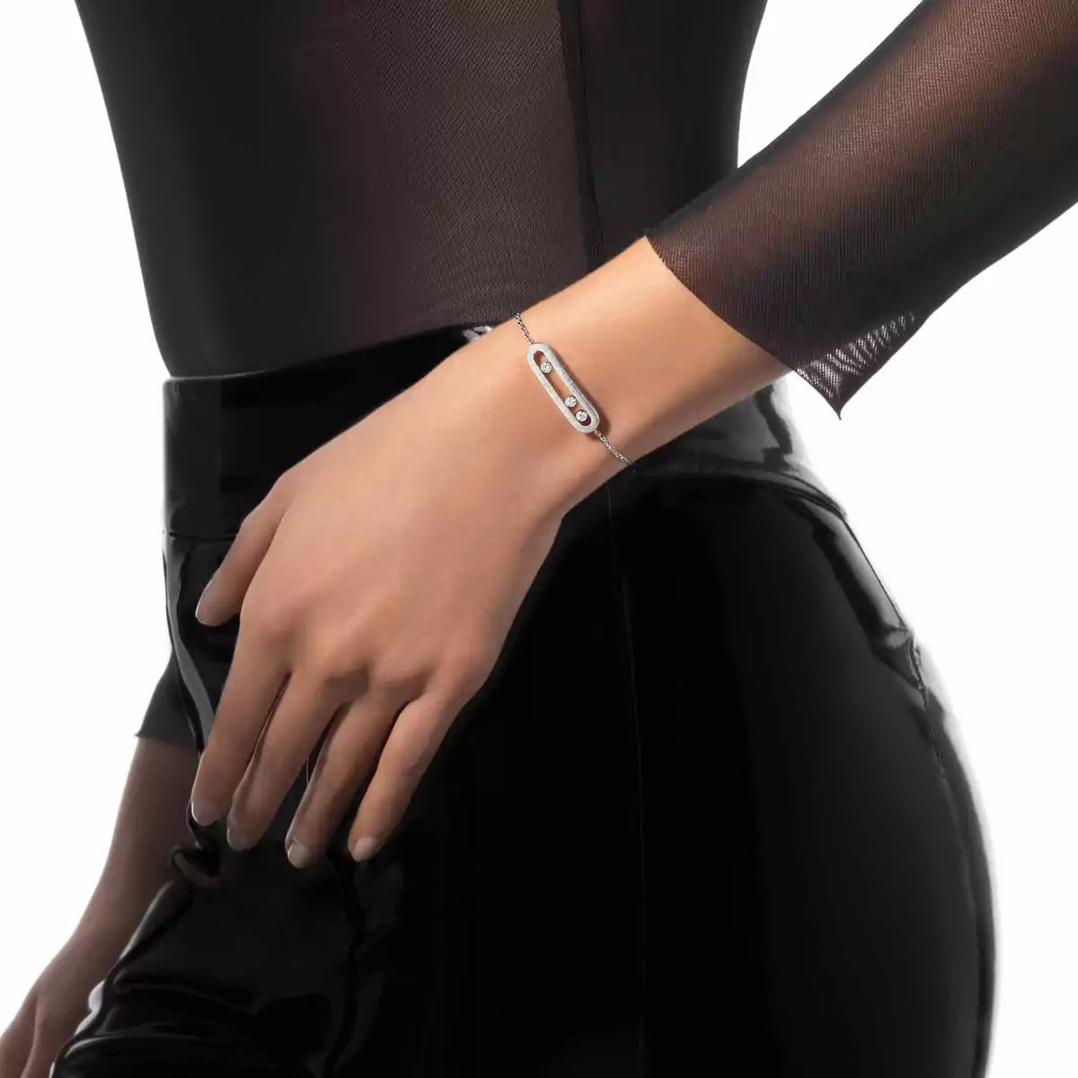 [NOBLE AURA]Move Classique Ciselé bracelet