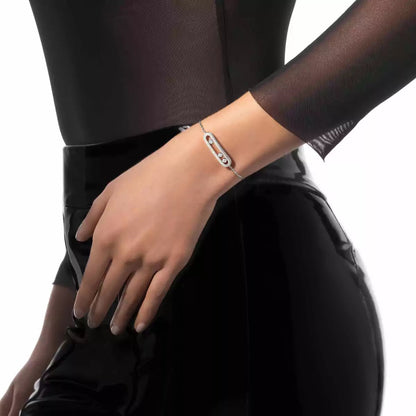 [NOBLE AURA]Move Classique Ciselé bracelet