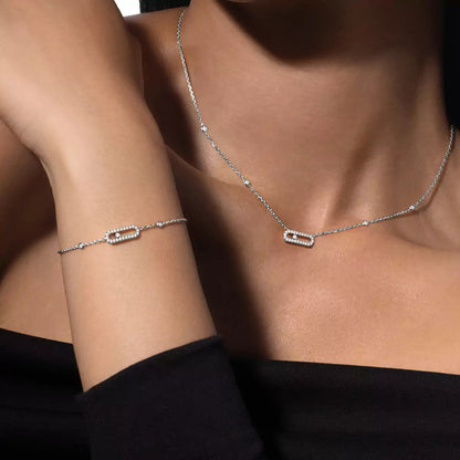 [NOBLE AURA]Move Uno Necklace