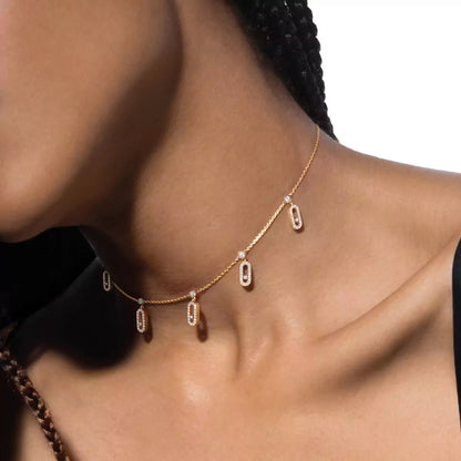 [NOBLE AURA]Move Uno Necklace