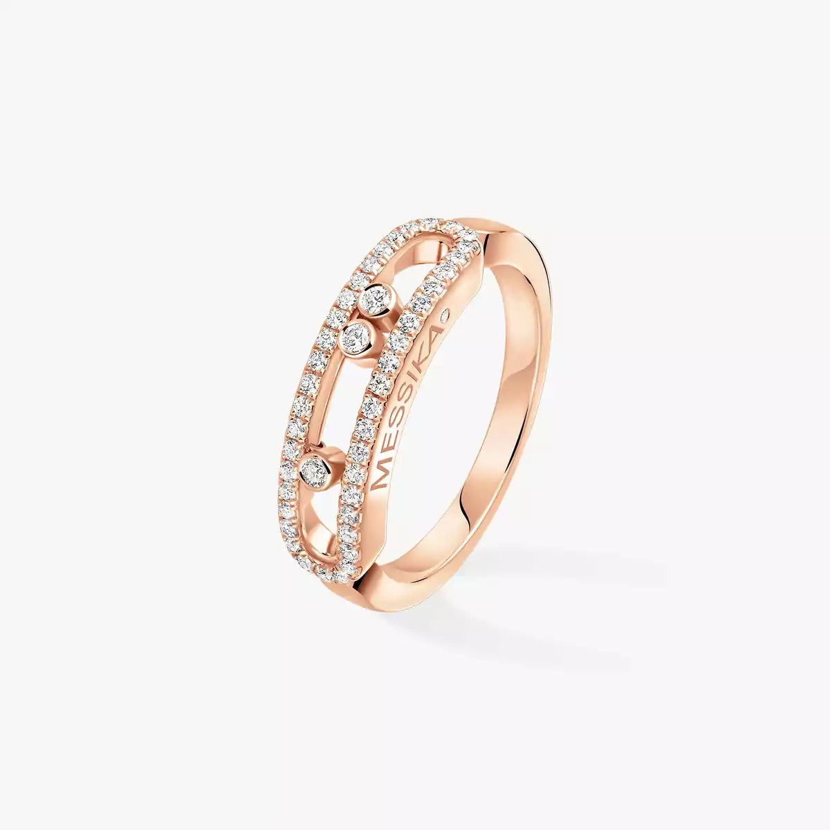 [NOBLE AURA] Baby Move Gold Diamond Pave_ Ring