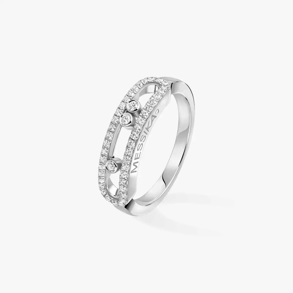 [NOBLE AURA] Baby Move Gold Diamond Pave_ Ring