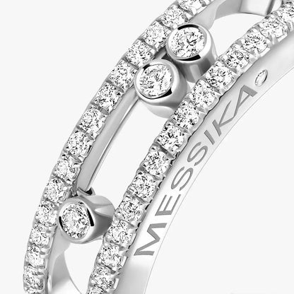 [NOBLE AURA] Baby Move Gold Diamond Pave_ Ring
