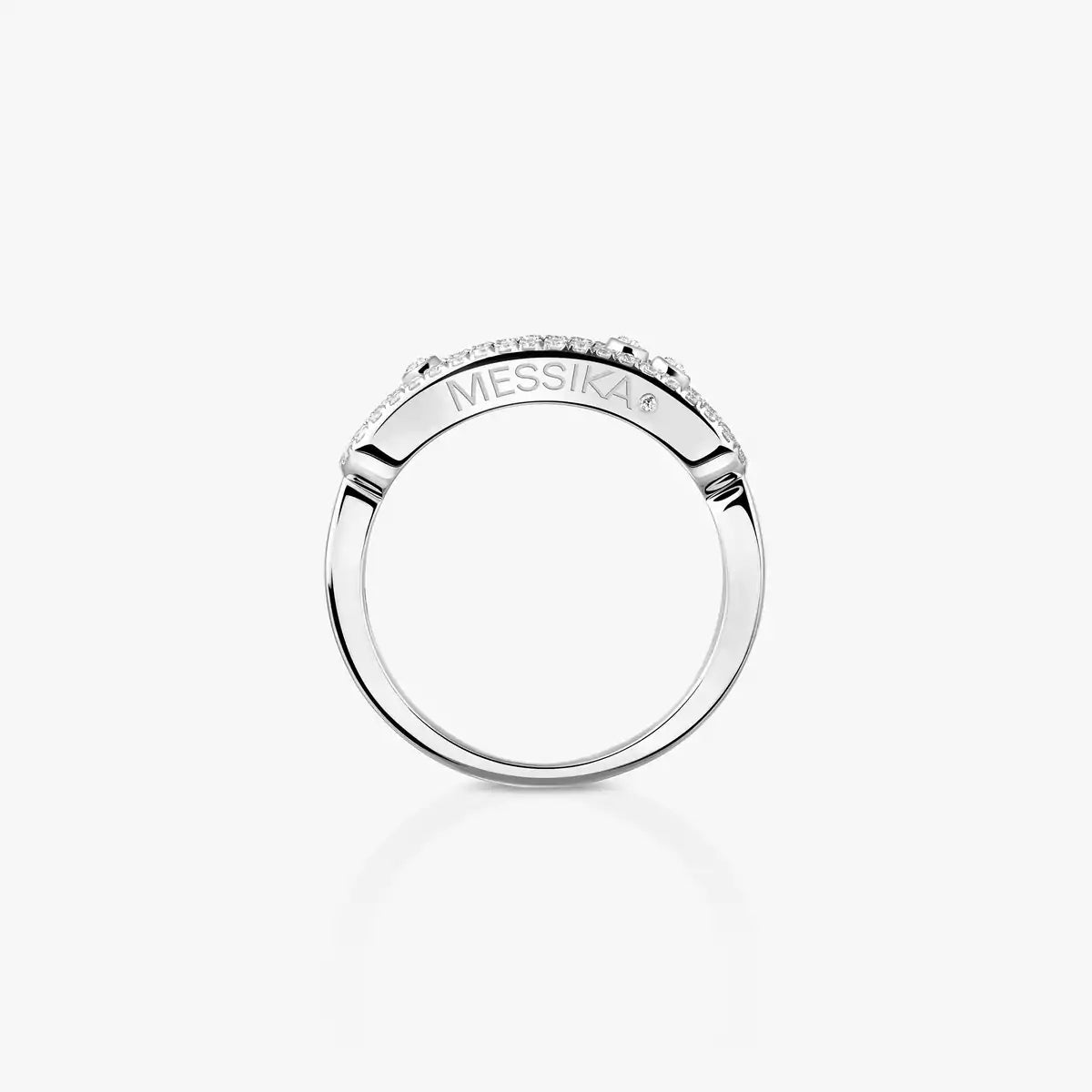[NOBLE AURA] Baby Move Gold Diamond Pave_ Ring