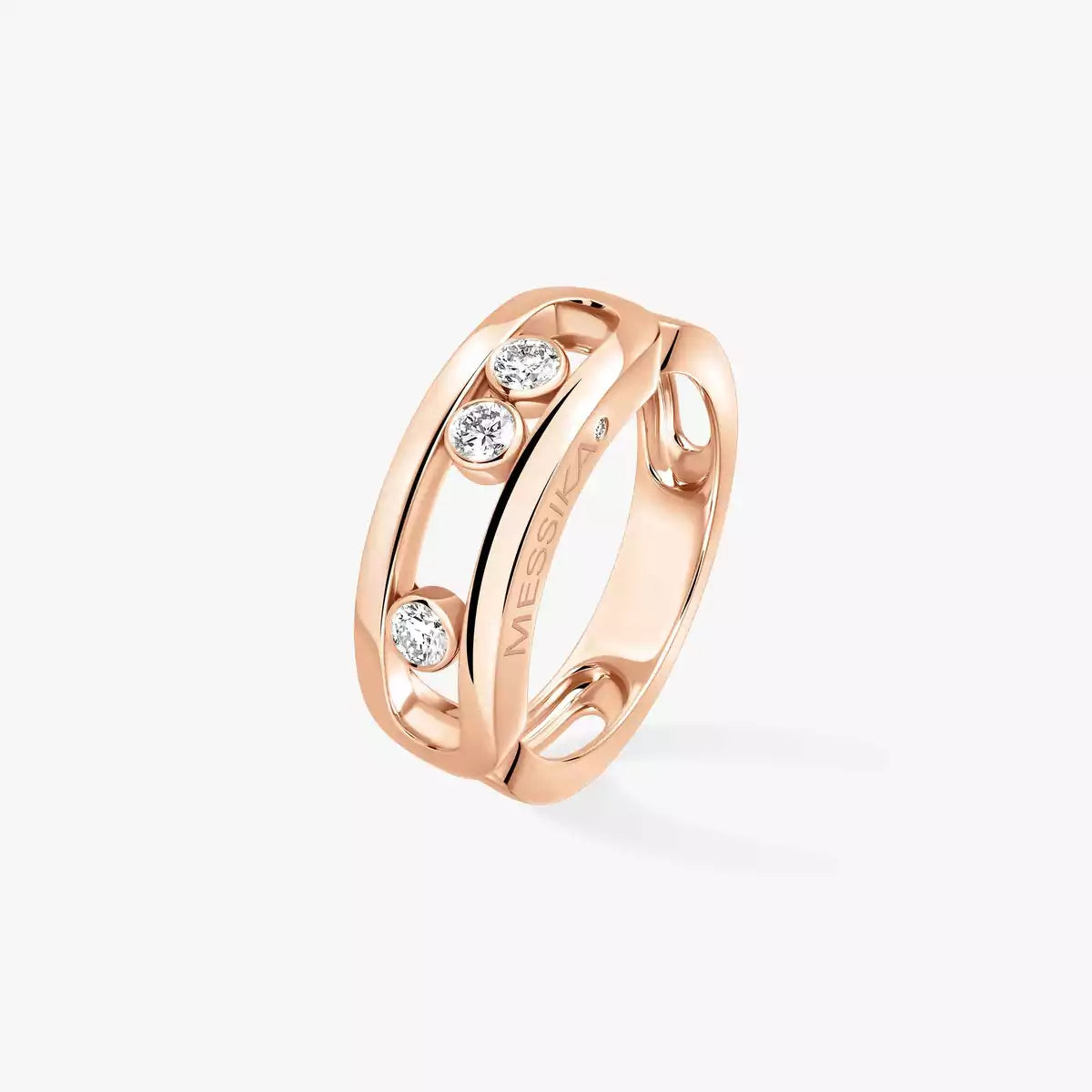 [NOBLE AURA] MoveGold Diamond Ring