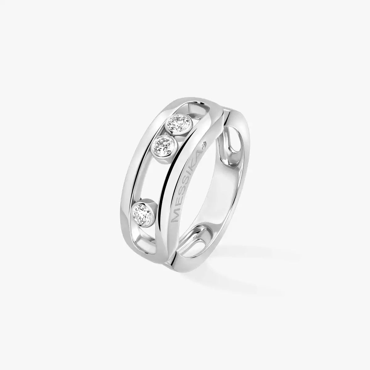[NOBLE AURA] MoveGold Diamond Ring