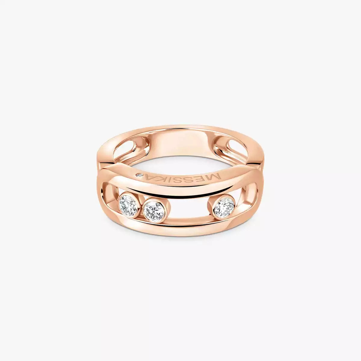 [NOBLE AURA] MoveGold Diamond Ring