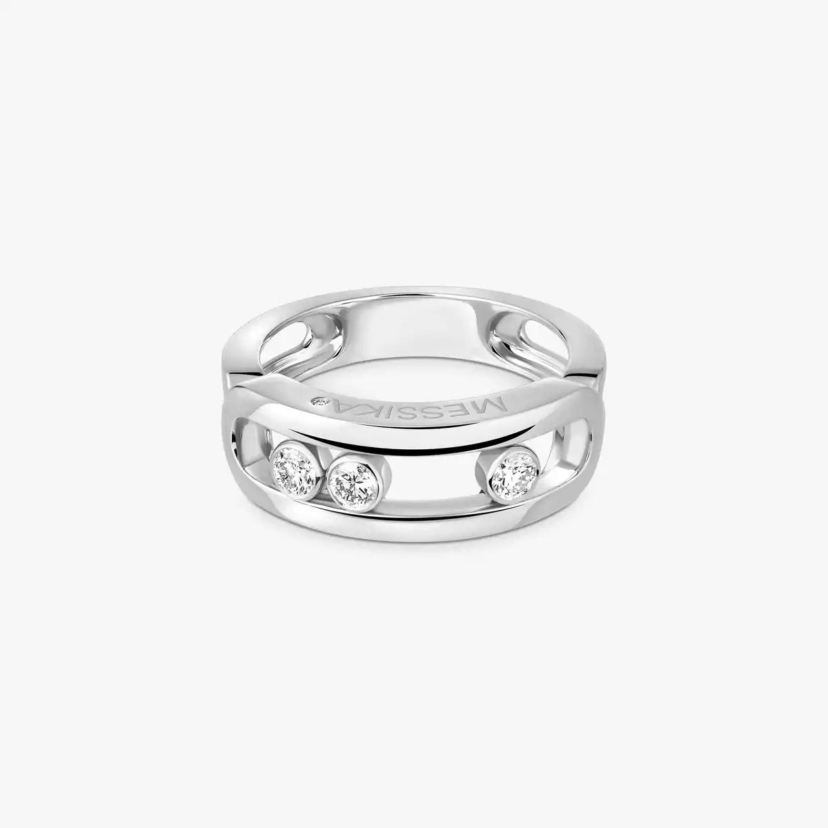 [NOBLE AURA] MoveGold Diamond Ring