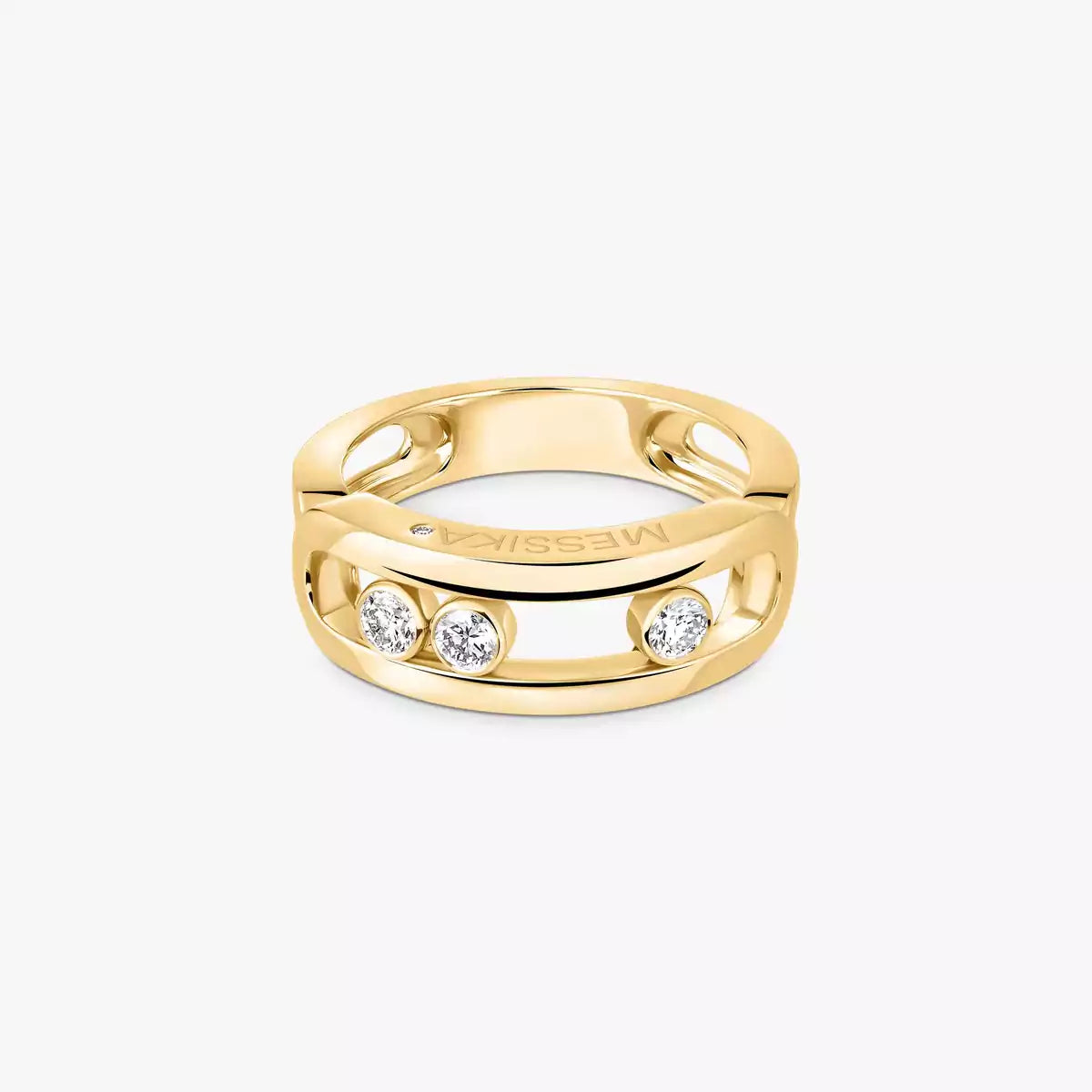 [NOBLE AURA] MoveGold Diamond Ring