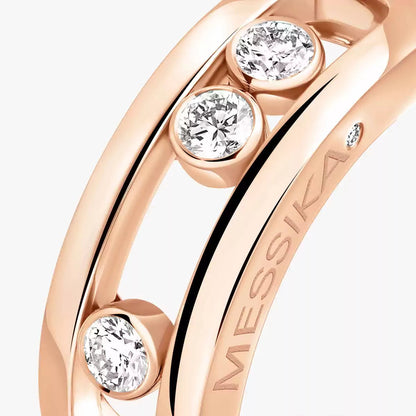 [NOBLE AURA] MoveGold Diamond Ring