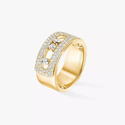 [NOBLE AURA] Move Noa Diamond Pave_ Ring