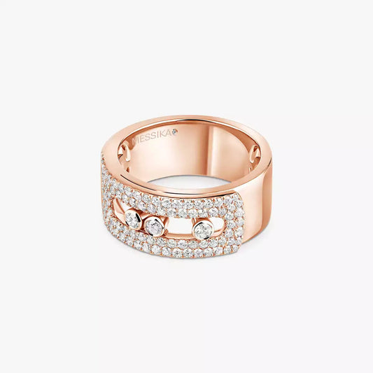 [NOBLE AURA] Move Noa Diamond Pave_ Ring