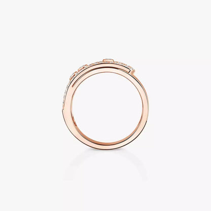 [NOBLE AURA] Move Noa Diamond Pave_ Ring