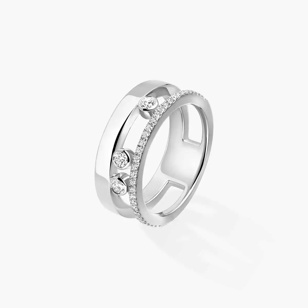[NOBLE AURA]Move Romane Diamond Ring