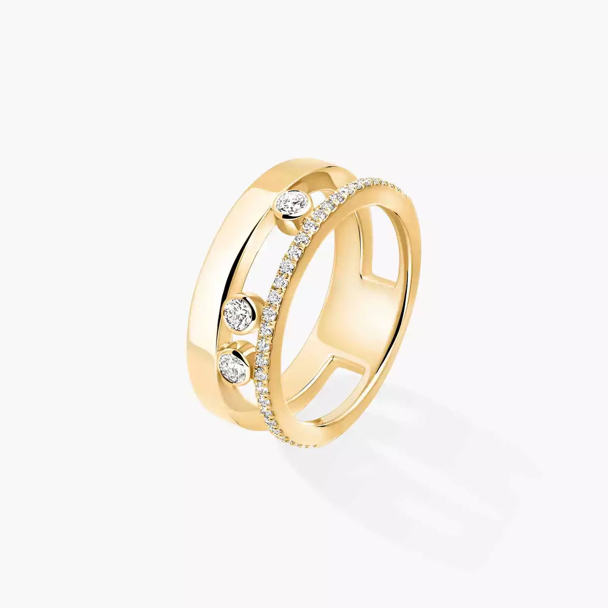 [NOBLE AURA]Move Romane Diamond Ring