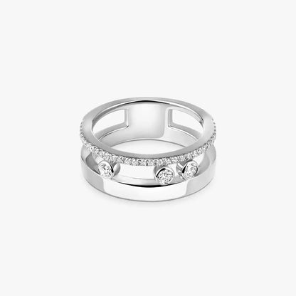 [NOBLE AURA]Move Romane Diamond Ring