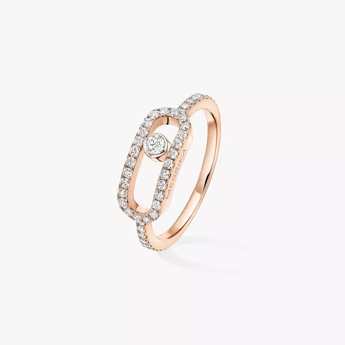[NOBLE AURA]Move Uno Diamond Ring in Gold